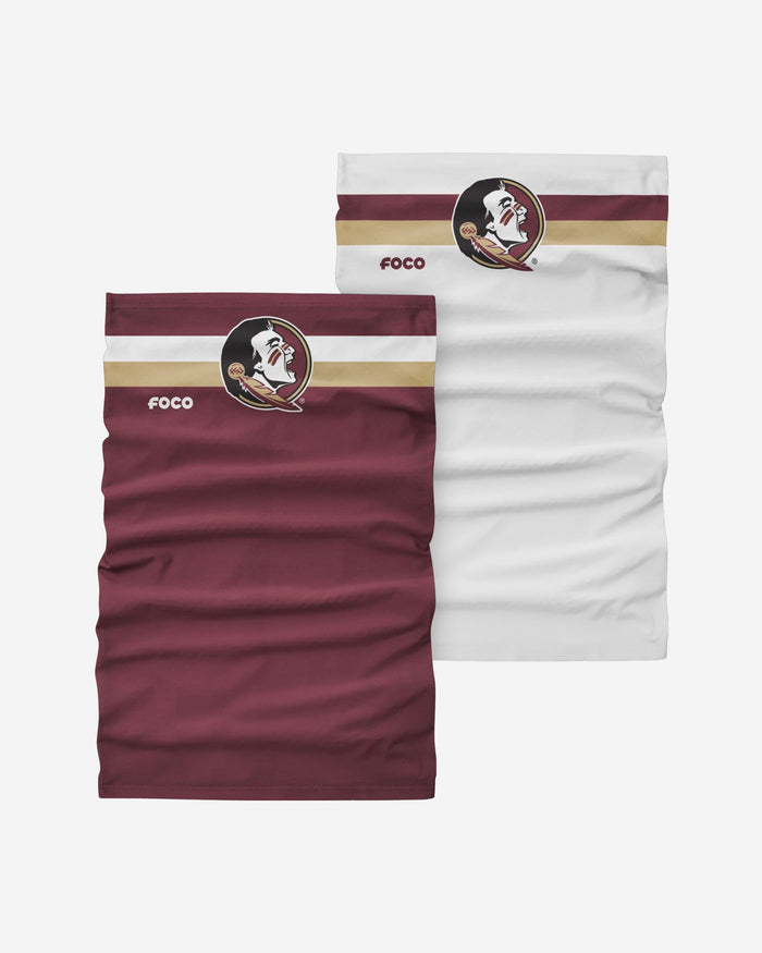 Florida State Seminoles Stitched 2 Pack Gaiter Scarf FOCO - FOCO.com