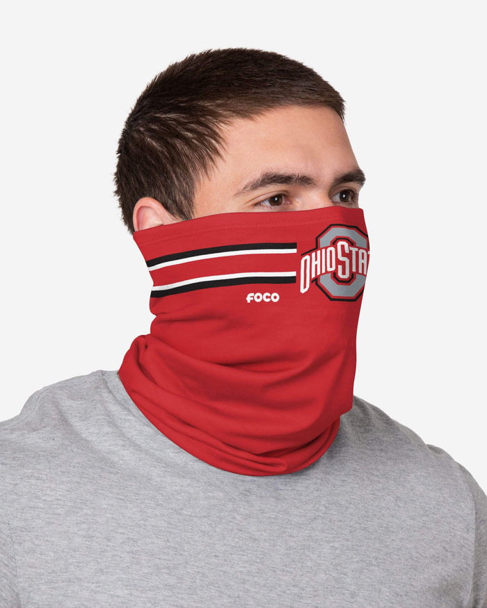 Ohio State Buckeyes Stitched 2 Pack Gaiter Scarf FOCO - FOCO.com