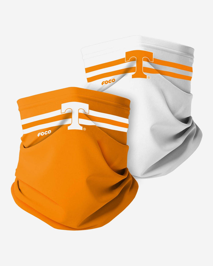 Tennessee Volunteers Stitched 2 Pack Gaiter Scarf FOCO - FOCO.com