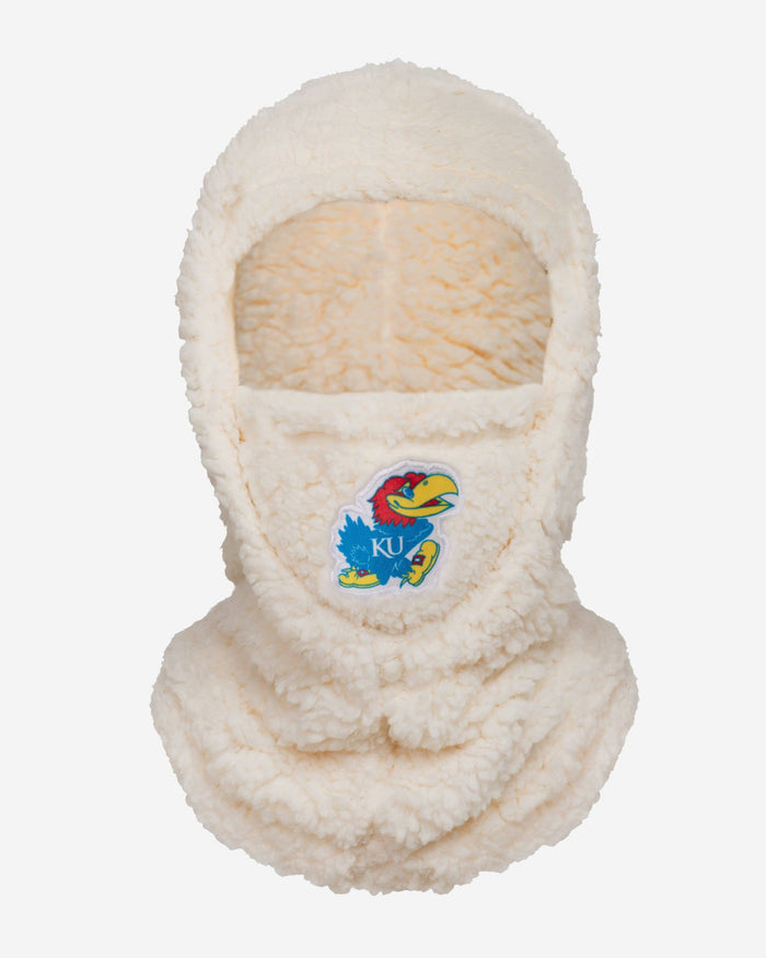 Kansas Jayhawks Sherpa Hooded Gaiter FOCO - FOCO.com