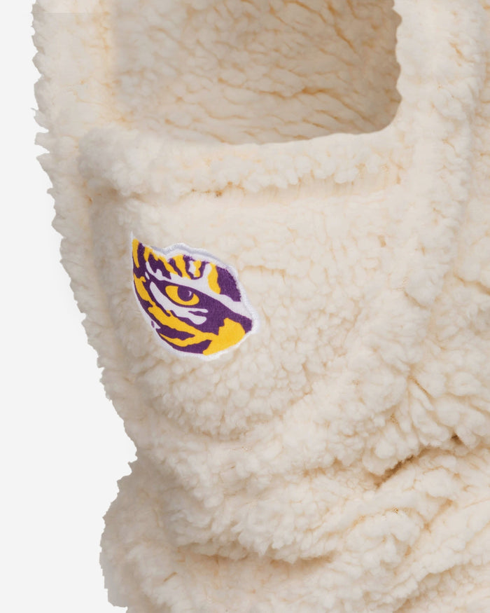 LSU Tigers Sherpa Hooded Gaiter FOCO - FOCO.com