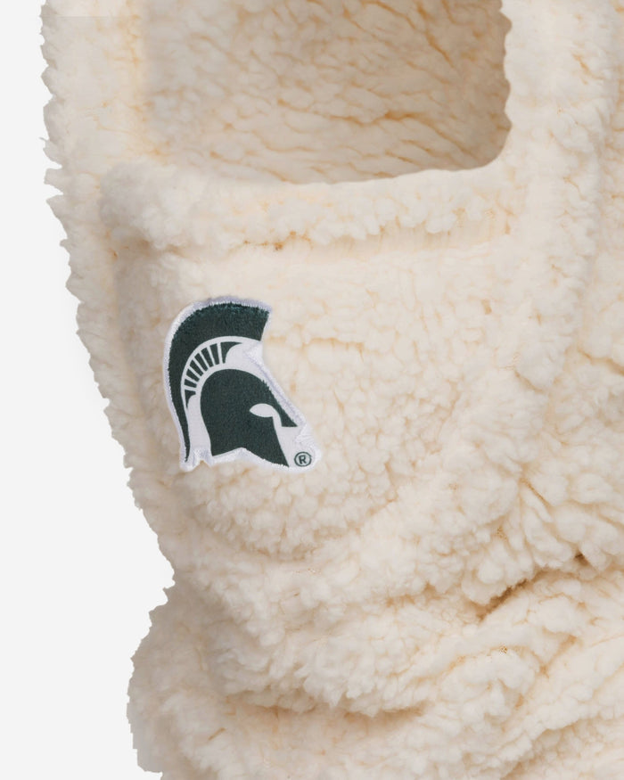 Michigan State Spartans Sherpa Hooded Gaiter FOCO - FOCO.com