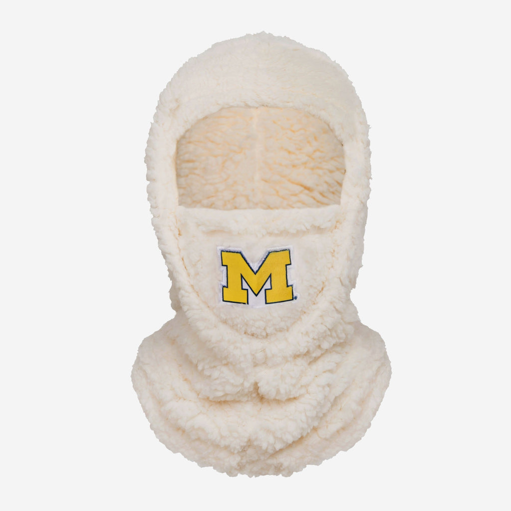 Michigan Wolverines Sherpa Hooded Gaiter FOCO - FOCO.com