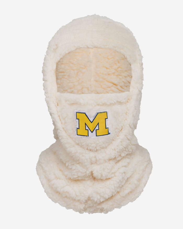 Michigan Wolverines Sherpa Hooded Gaiter FOCO - FOCO.com