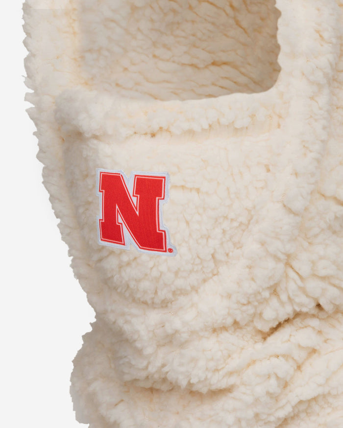 Nebraska Cornhuskers Sherpa Hooded Gaiter FOCO - FOCO.com