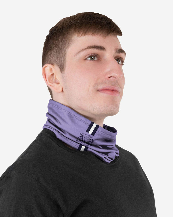 Kansas State Wildcats On-Field Sideline Logo LV Retro Gaiter Scarf FOCO - FOCO.com