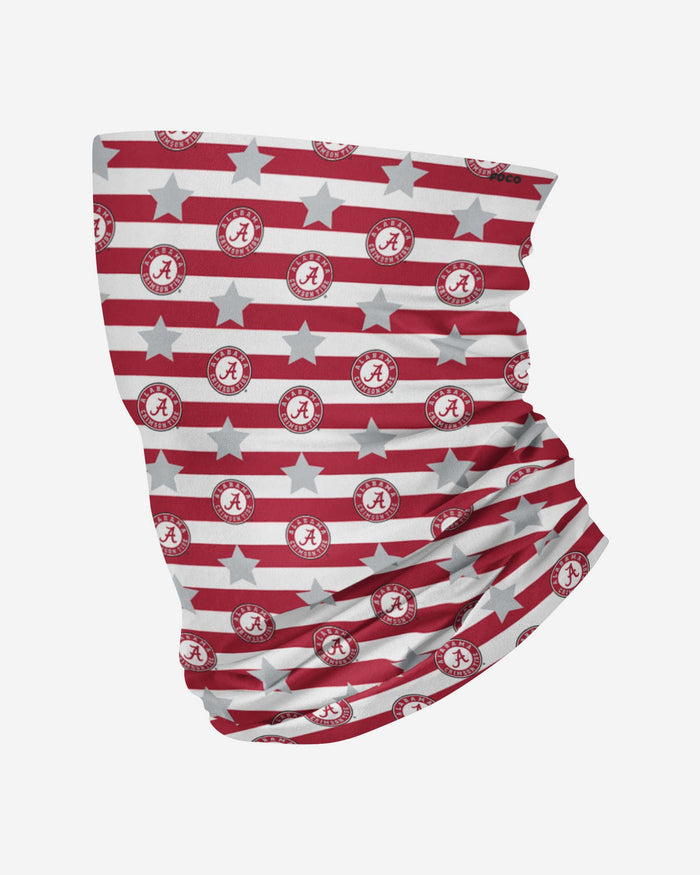 Alabama Crimson Tide Stars & Stripes Gaiter Scarf FOCO - FOCO.com