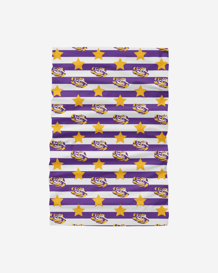 LSU Tigers Stars & Stripes Gaiter Scarf FOCO - FOCO.com