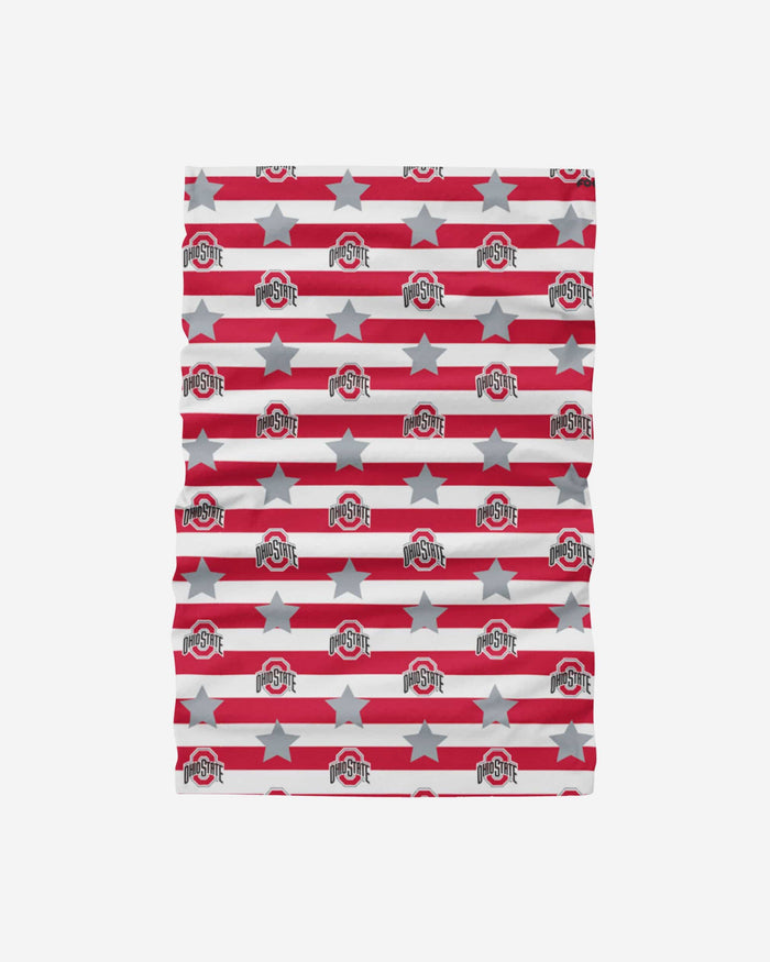 Ohio State Buckeyes Stars & Stripes Gaiter Scarf FOCO - FOCO.com