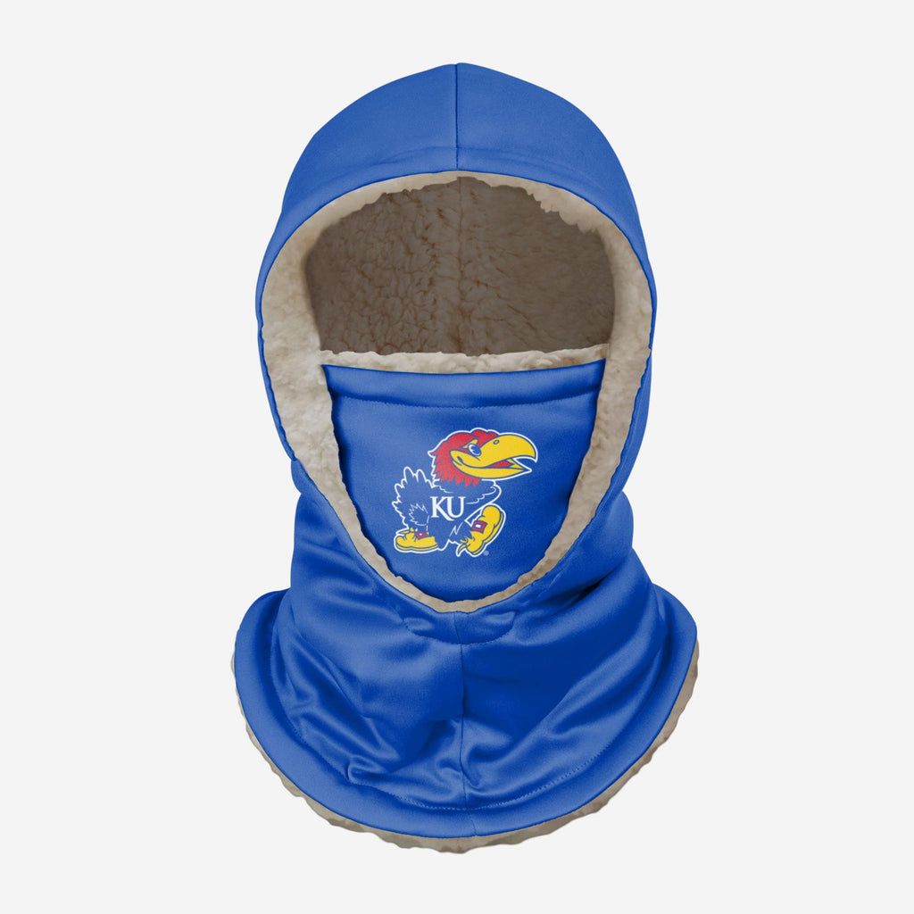 Kansas Jayhawks Team Color Hooded Gaiter FOCO - FOCO.com