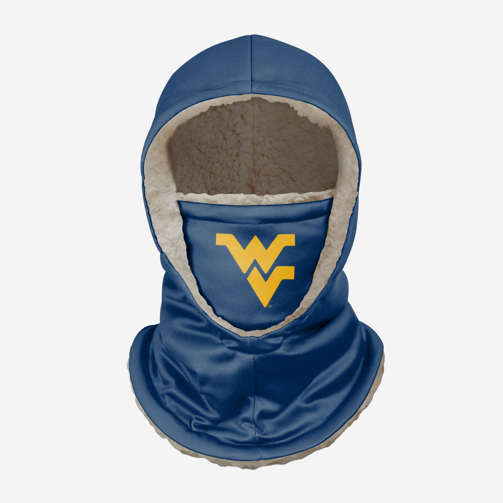 West Virginia Mountaineers Team Color Hooded Gaiter FOCO - FOCO.com