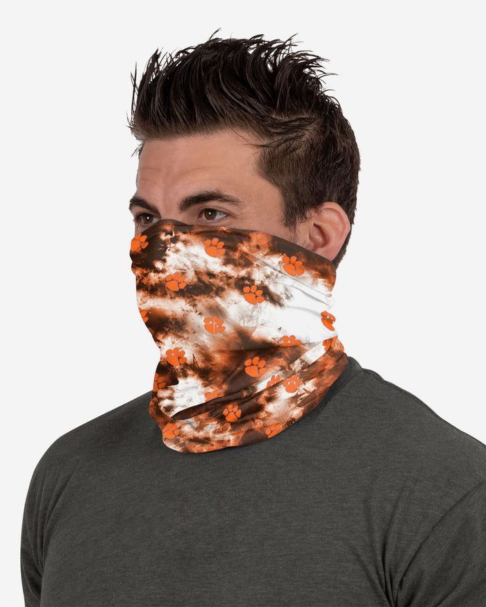 Clemson Tigers Tie-Dye Gaiter Scarf FOCO - FOCO.com