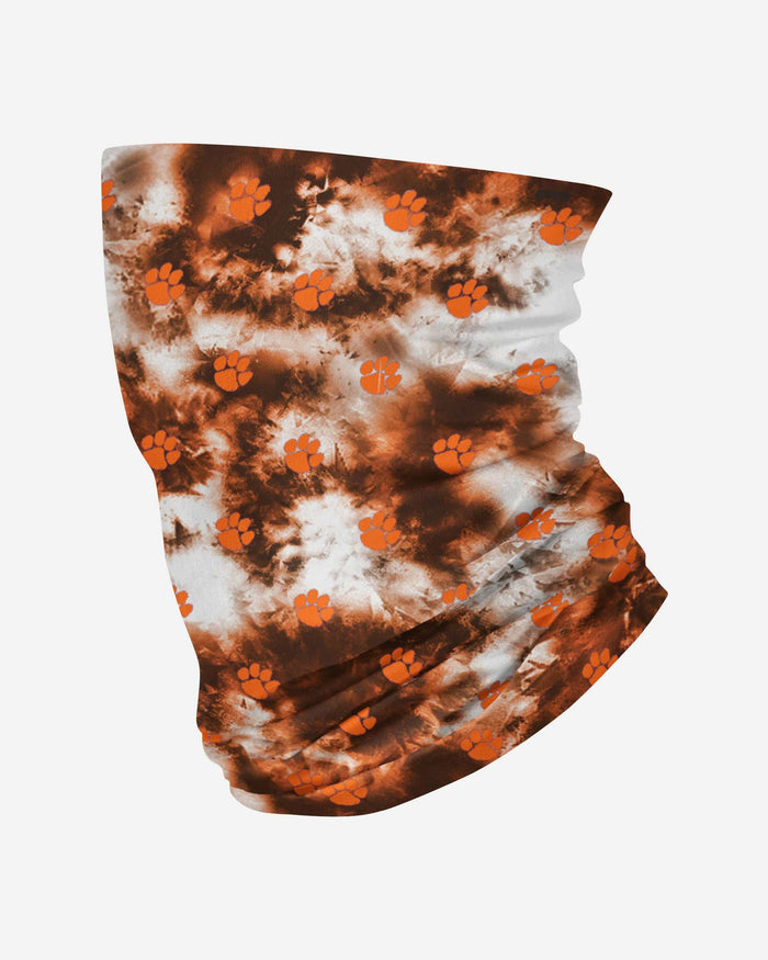 Clemson Tigers Tie-Dye Gaiter Scarf FOCO - FOCO.com