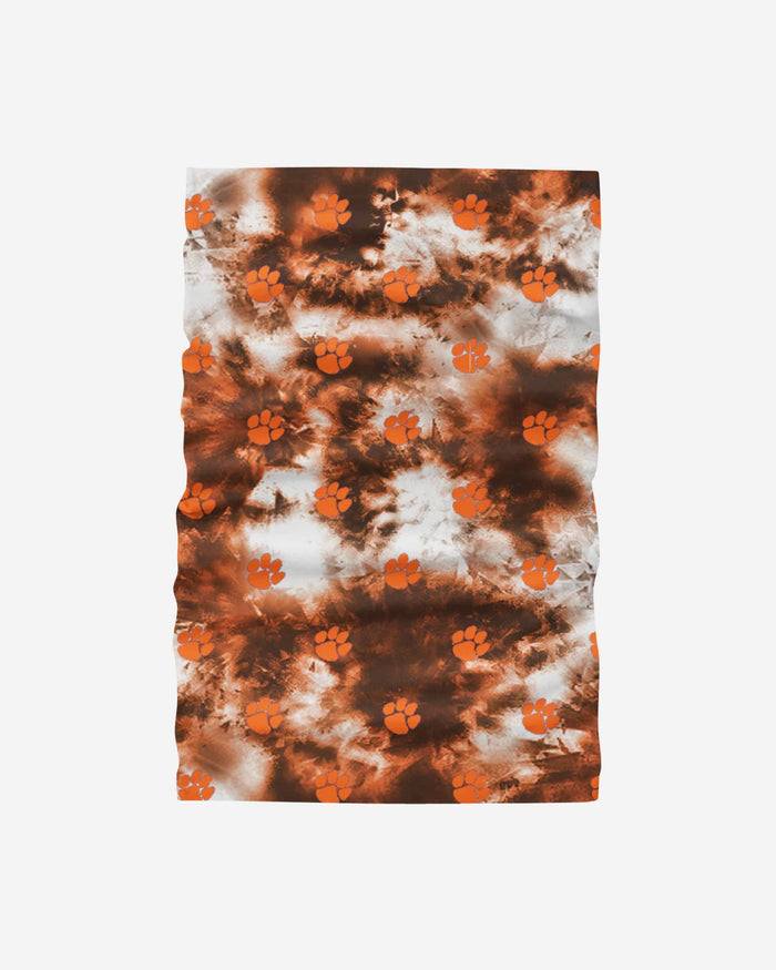 Clemson Tigers Tie-Dye Gaiter Scarf FOCO - FOCO.com