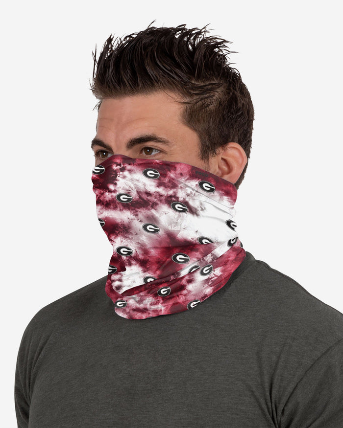 Georgia Bulldogs Tie-Dye Gaiter Scarf FOCO - FOCO.com