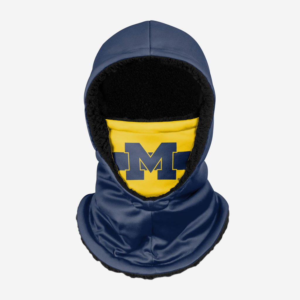 Michigan Wolverines Thematic Hooded Gaiter FOCO - FOCO.com