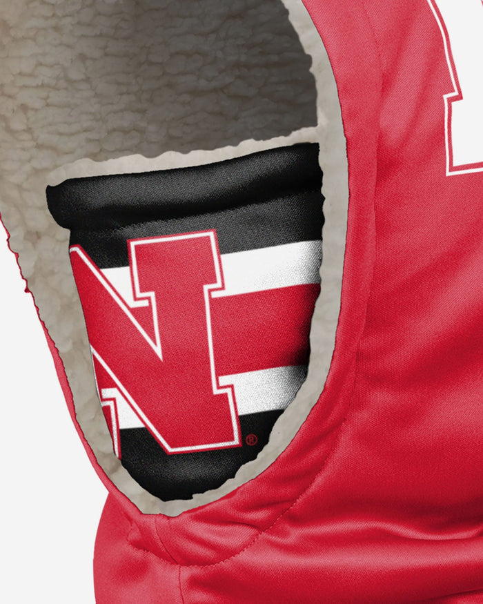 Nebraska Cornhuskers Thematic Hooded Gaiter FOCO - FOCO.com