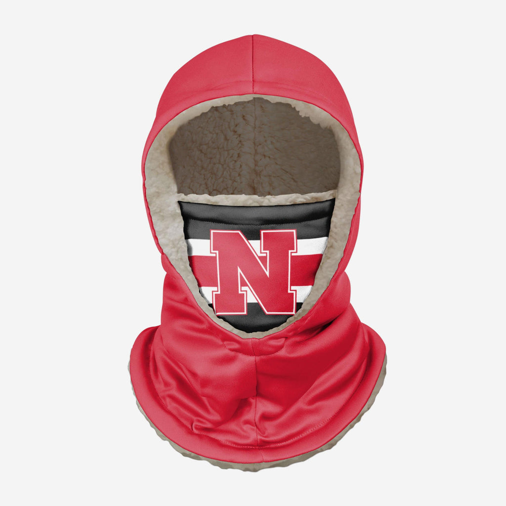 Nebraska Cornhuskers Thematic Hooded Gaiter FOCO - FOCO.com