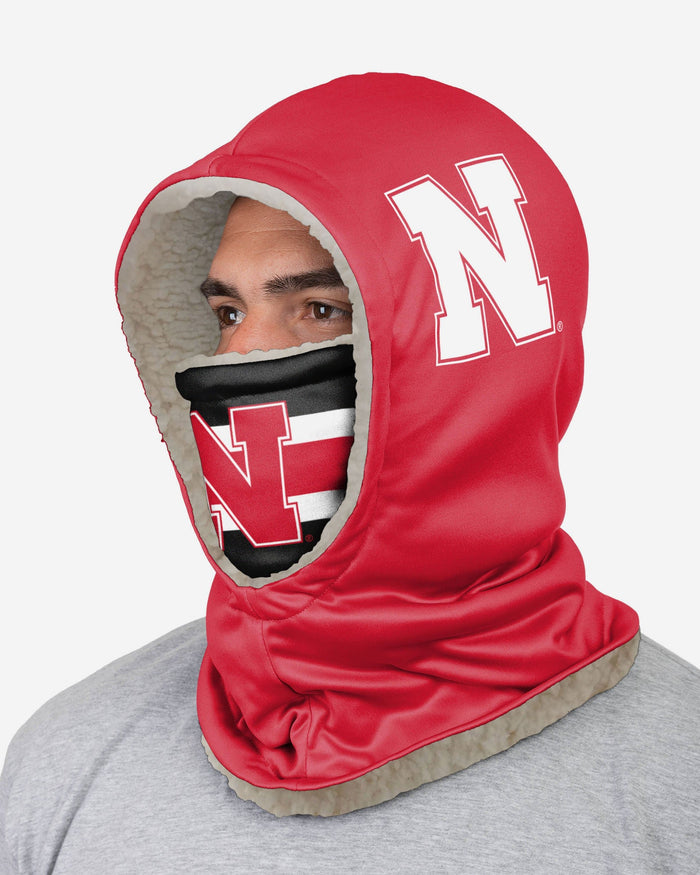 Nebraska Cornhuskers Thematic Hooded Gaiter FOCO - FOCO.com