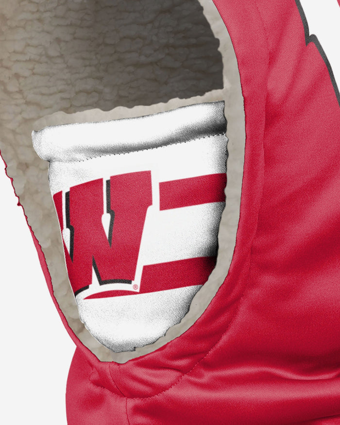 Wisconsin Badgers Thematic Hooded Gaiter FOCO - FOCO.com