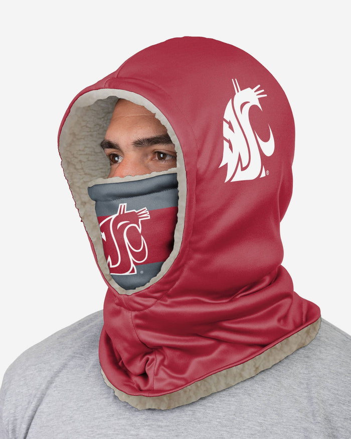 Washington State Cougars Thematic Hooded Gaiter FOCO - FOCO.com