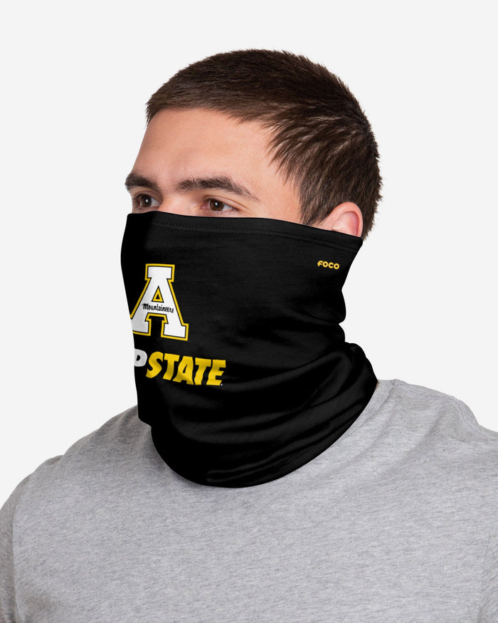 Appalachian State Mountaineers Team Logo Stitched Gaiter Scarf FOCO - FOCO.com