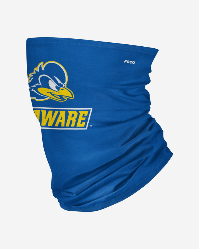 Delaware Fightin Blue Hens Team Logo Stitched Gaiter Scarf FOCO - FOCO.com