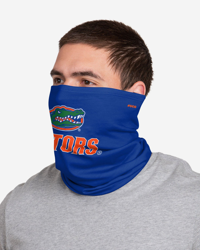 Florida Gators Team Logo Stitched Gaiter Scarf FOCO - FOCO.com