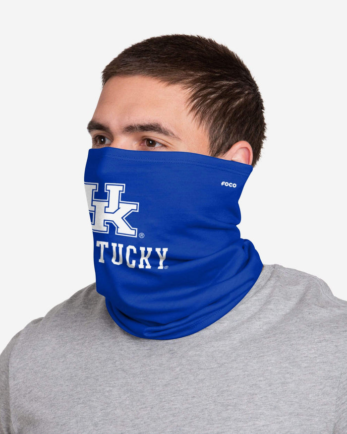 Kentucky Wildcats Team Logo Stitched Gaiter Scarf FOCO - FOCO.com