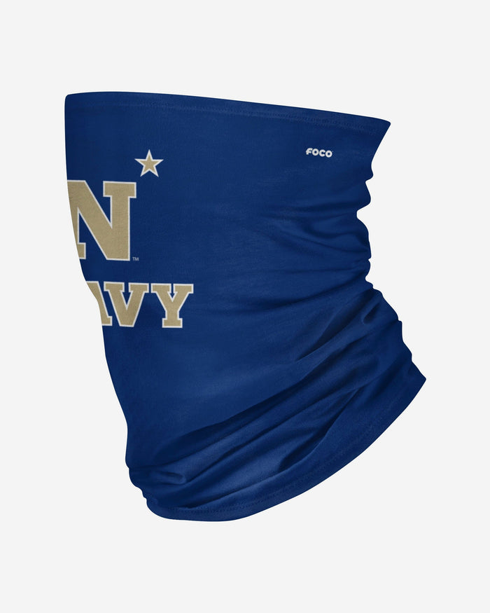 Navy Midshipmen Team Logo Stitched Gaiter Scarf FOCO - FOCO.com