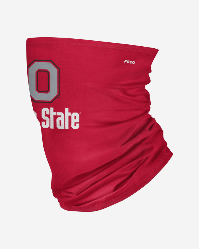 Ohio State Buckeyes Team Logo Stitched Gaiter Scarf FOCO - FOCO.com