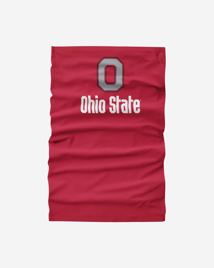 Ohio State Buckeyes Team Logo Stitched Gaiter Scarf FOCO - FOCO.com