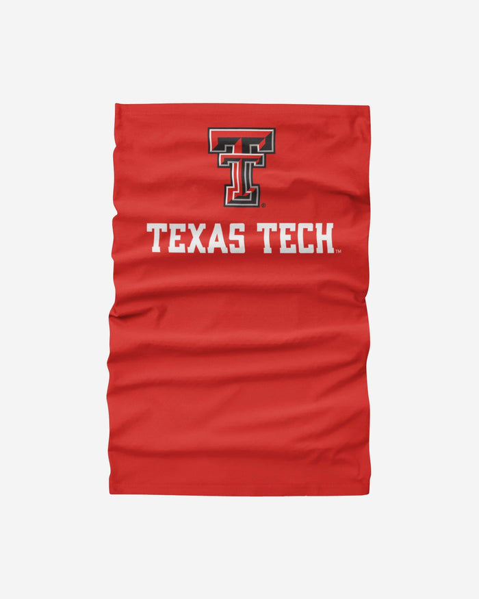 Texas Tech Red Raiders Team Logo Stitched Gaiter Scarf FOCO - FOCO.com