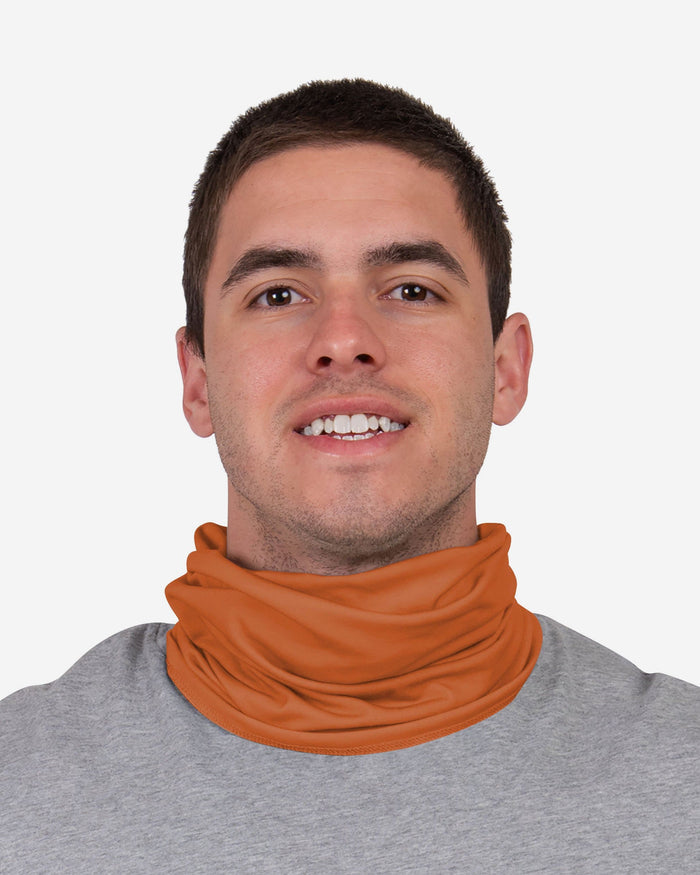 Texas Longhorns Team Logo Stitched Gaiter Scarf FOCO - FOCO.com