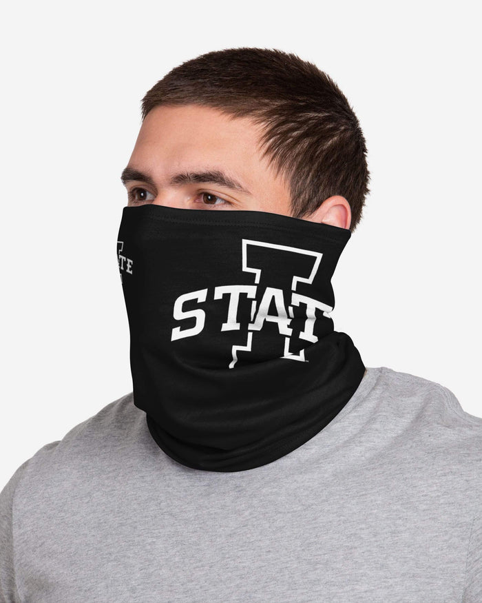 Iowa State Cyclones On-Field Sideline Alternative Team Stripe Big Logo Gaiter Scarf FOCO - FOCO.com