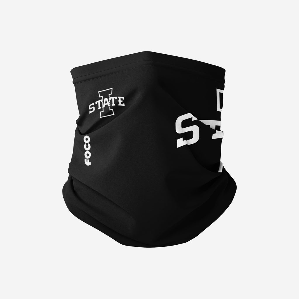 Iowa State Cyclones On-Field Sideline Alternative Team Stripe Big Logo Gaiter Scarf FOCO - FOCO.com