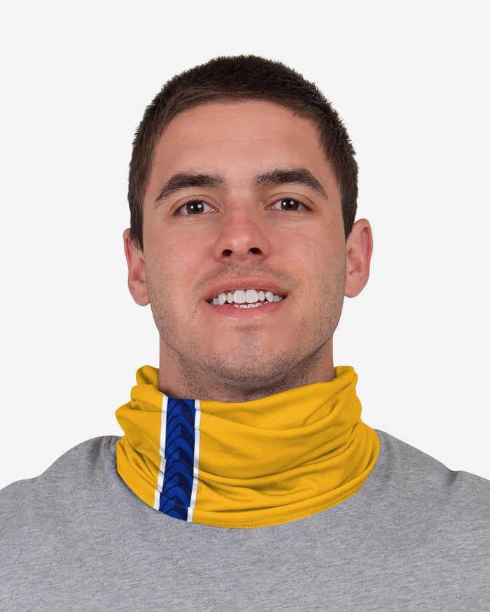 Pittsburgh Panthers On-Field Sideline Team Stripe Big Logo Gaiter Scarf FOCO - FOCO.com