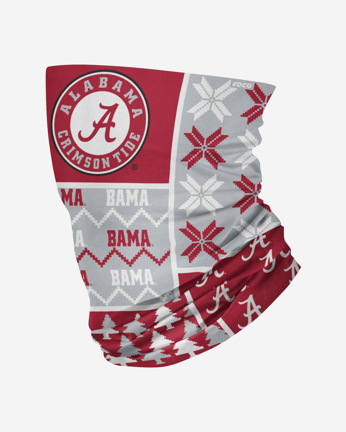 Alabama Crimson Tide Busy Block Gaiter Scarf FOCO - FOCO.com