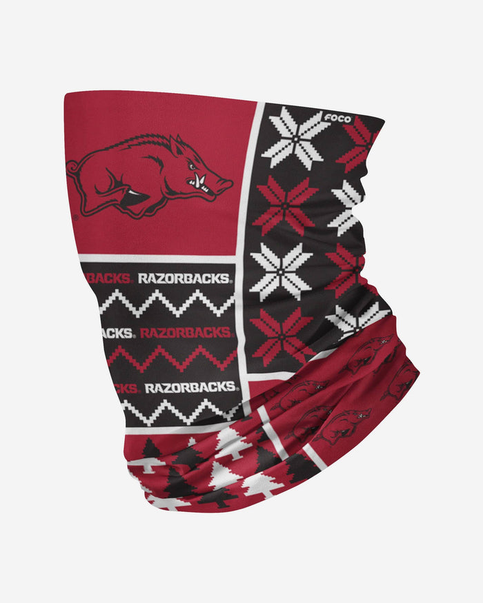 Arkansas Razorbacks Busy Block Gaiter Scarf FOCO - FOCO.com