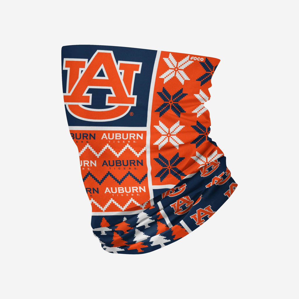 Auburn Tigers Busy Block Gaiter Scarf FOCO - FOCO.com