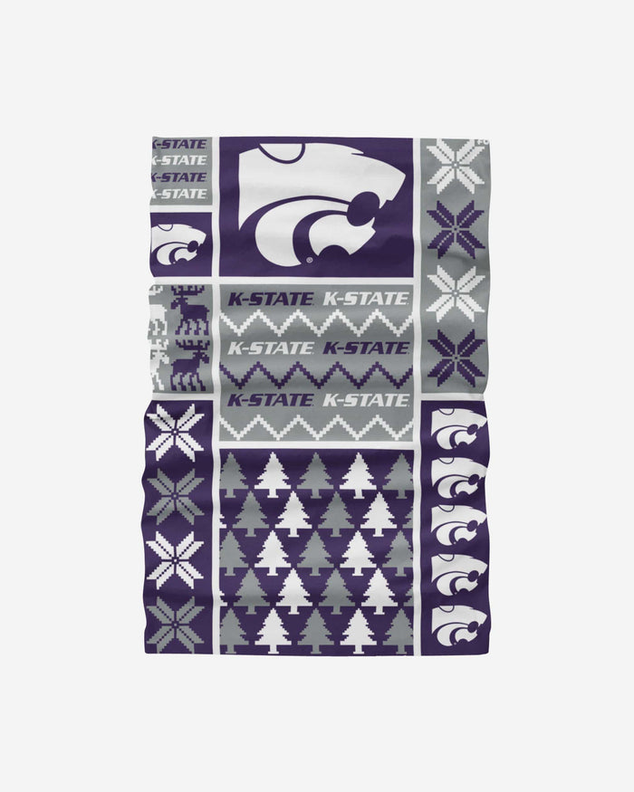 Kansas State Wildcats Busy Block Gaiter Scarf FOCO - FOCO.com