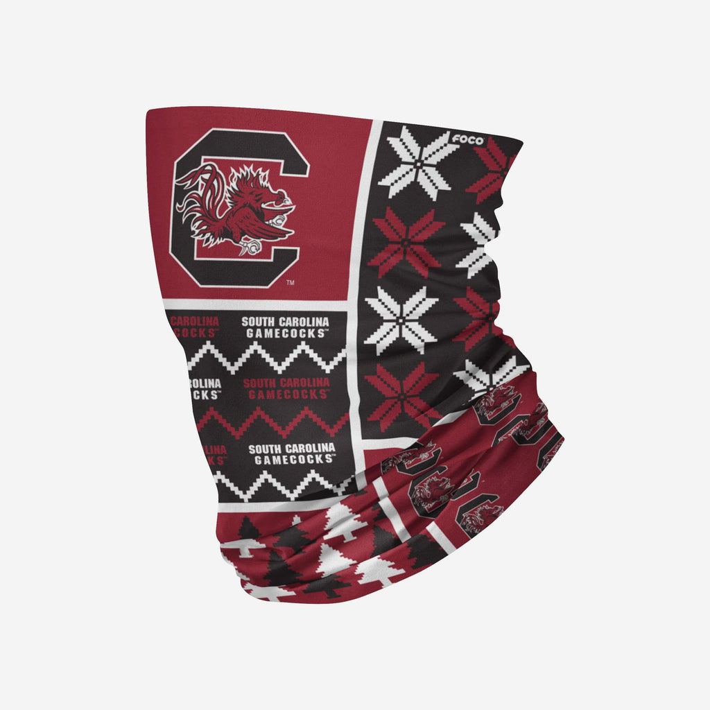 South Carolina Gamecocks Busy Block Gaiter Scarf FOCO - FOCO.com