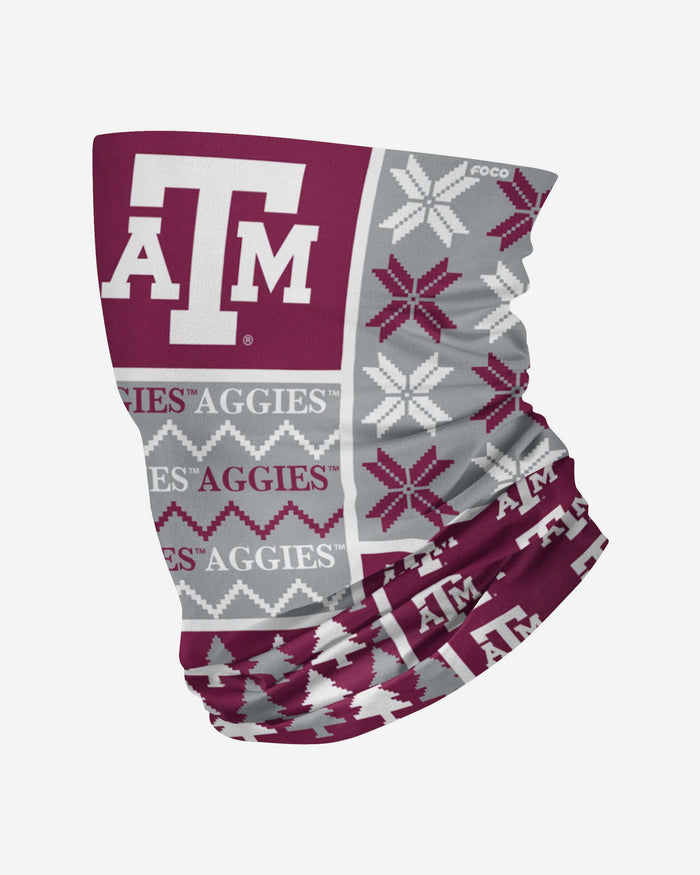 Texas A&M Aggies Busy Block Gaiter Scarf FOCO - FOCO.com