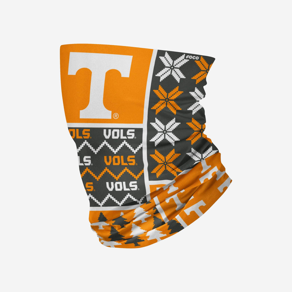 Tennessee Volunteers Busy Block Gaiter Scarf FOCO - FOCO.com