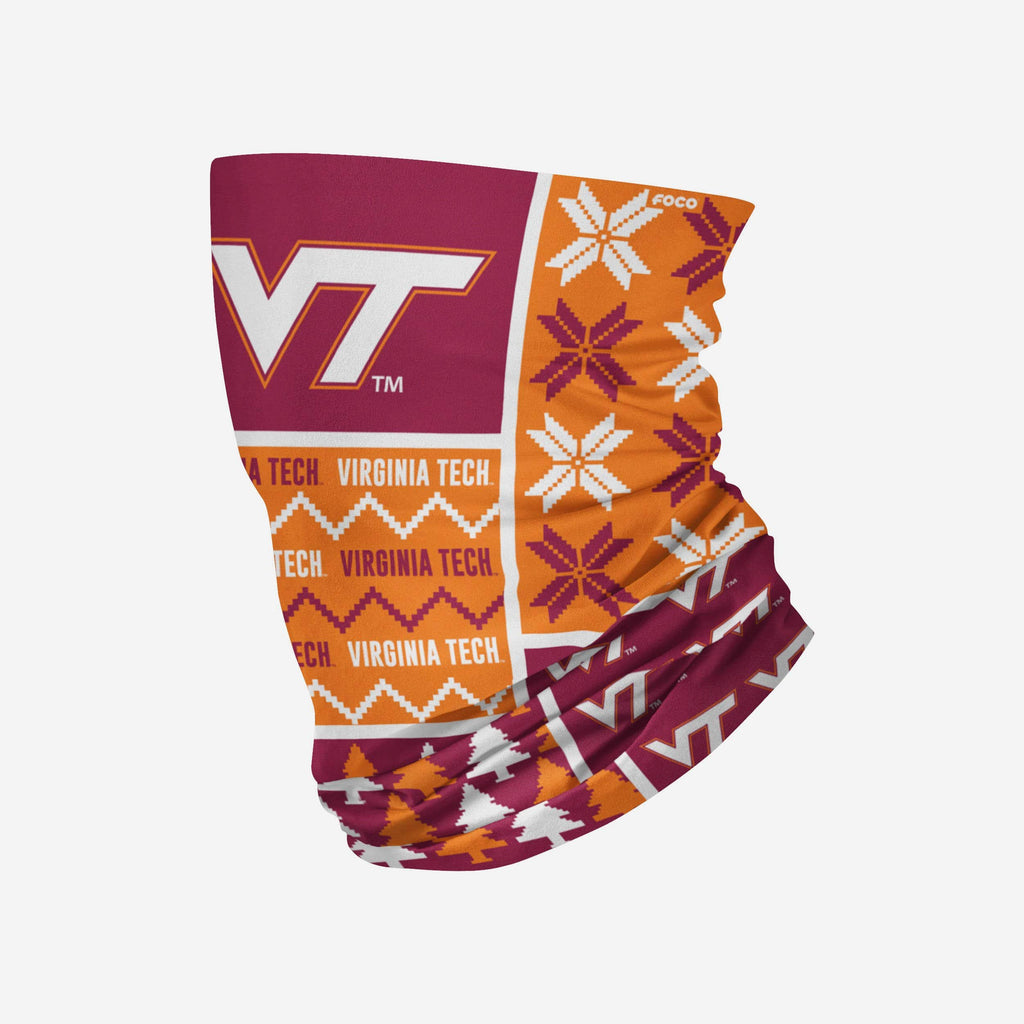 Virginia Tech Hokies Busy Block Gaiter Scarf FOCO - FOCO.com