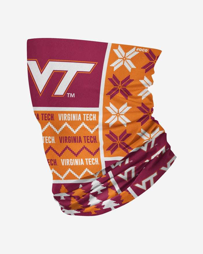 Virginia Tech Hokies Busy Block Gaiter Scarf FOCO - FOCO.com