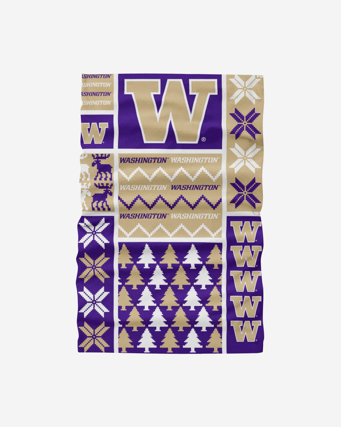 Washington Huskies Busy Block Gaiter Scarf FOCO - FOCO.com