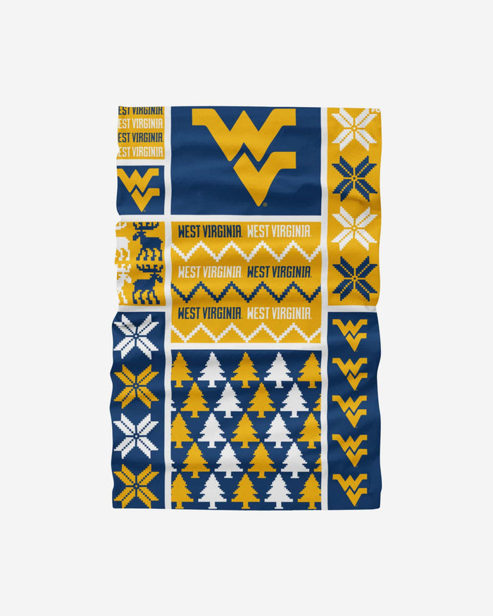 West Virginia Mountaineers Busy Block Gaiter Scarf FOCO - FOCO.com