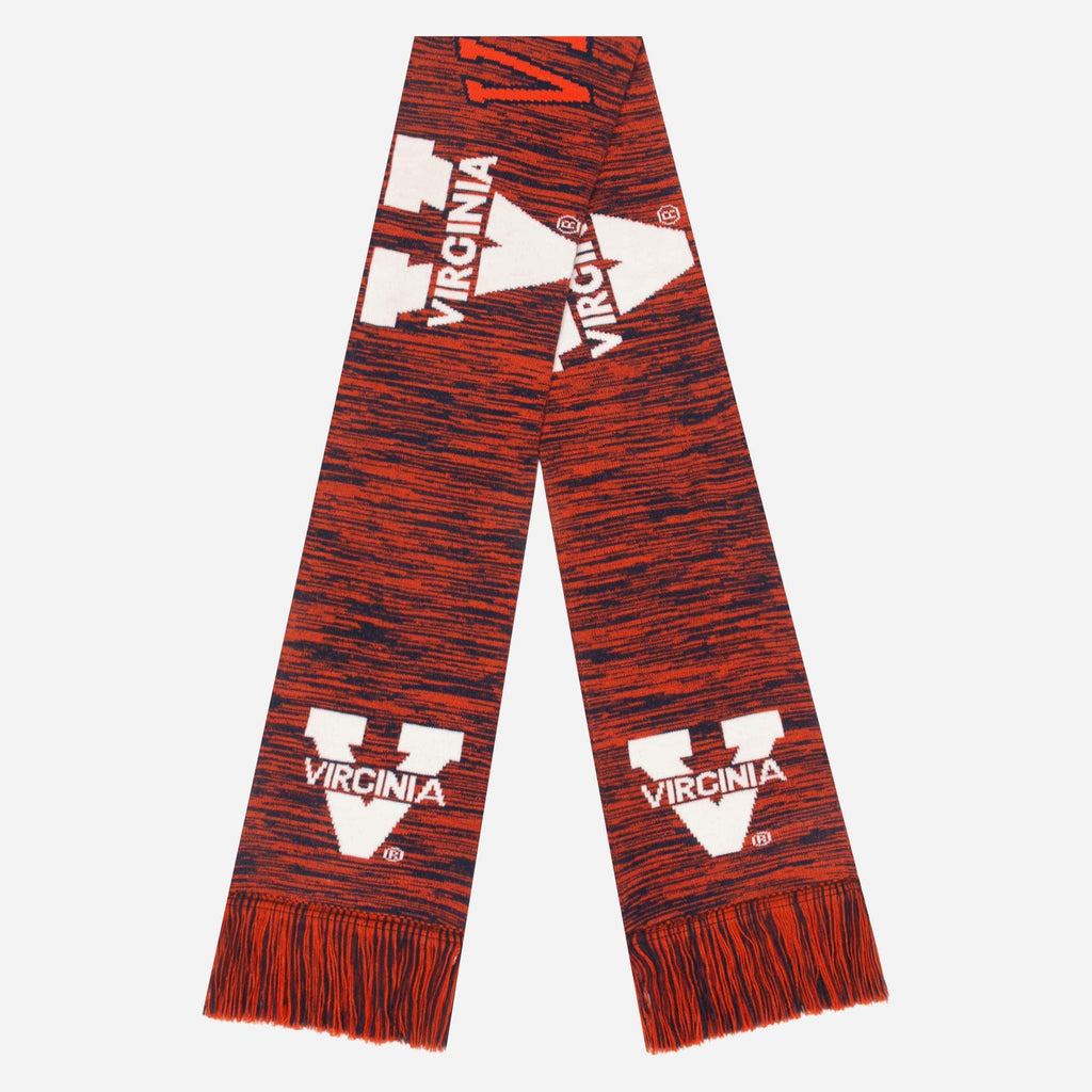 Virginia Cavaliers Wordmark Big Logo Colorblend Scarf FOCO - FOCO.com