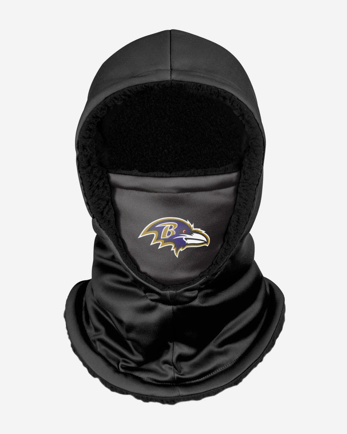 Baltimore Ravens Black Hooded Gaiter FOCO - FOCO.com